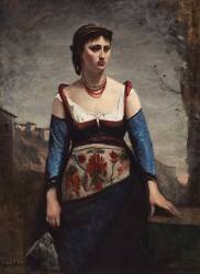 Agostina (Jean-Baptiste Camille Corot) - Muzeo.com