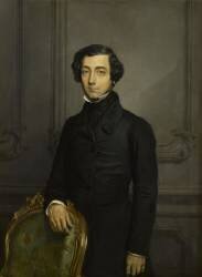 Alexis-Charles-Henri Cléral de Tocqueville (1805-1859), historien (Théodore Chasseriau) - Muzeo.com