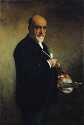 Autoportrait (Léon Bonnat) - Muzeo.com