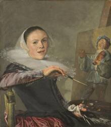 Autoportrait (Judith Leyster) - Muzeo.com