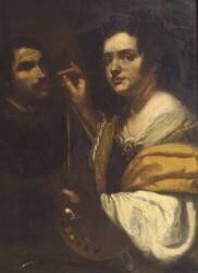 Autoportrait (Artemisia Gentileschi) - Muzeo.com