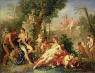 Bacchus and Ariadne (Charles Joseph Natoire) - Muzeo.com