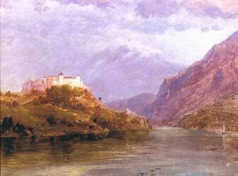 Château de Salzbourg (Frederic Edwin Church) - Muzeo.com