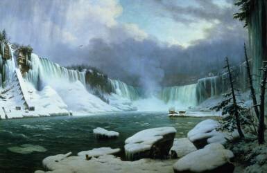 Chutes du Niagara (Hippolyte Sebron) - Muzeo.com
