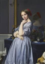 Comtesse d'Haussonville (Jean-Auguste-Dominique Ingres) - Muzeo.com