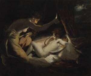 Cupidon et Psyché (Joshua Reynolds) - Muzeo.com