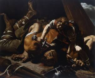 David et Goliath (Orazio Borgianni) - Muzeo.com