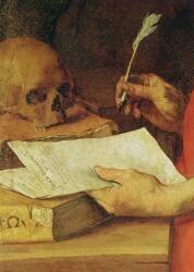 Détail de Saint Jérôme (Jusepe de Ribera) - Muzeo.com