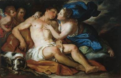 Diana et Endymion (Johann Michael Rottmayr) - Muzeo.com
