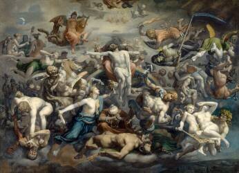 Divina Tragedia (Paul Marc Joseph Chenavard) - Muzeo.com