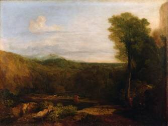 Écho et Narcisse (Joseph Mallord William Turner) - Muzeo.com