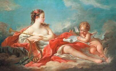 Erato (François Boucher) - Muzeo.com