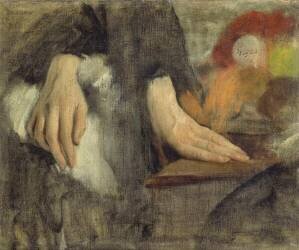 Etude de mains (Edgar Degas) - Muzeo.com
