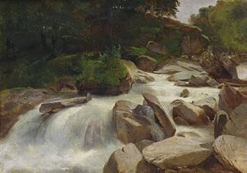 Étude de rivière (Alexandre Calame) - Muzeo.com