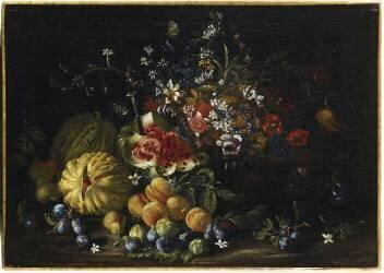 Fleurs et fruits (anonyme) - Muzeo.com