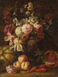 Fruits et fleurs (Gaspard Pieter Verbruggen le...) - Muzeo.com