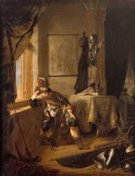 Guerrier méditant (anonyme) - Muzeo.com