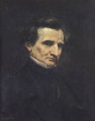 Hector Berlioz (Gustave Courbet) - Muzeo.com