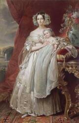 Hélène-Louise-Elisabeth de Mecklembourg-Schwerin, duchesse d'Orléans (Hermann Goldschmidt) - Muzeo.com