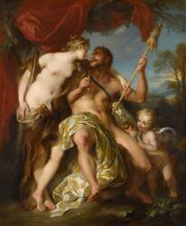 Hercule et Omphale (François Lemoyne) - Muzeo.com