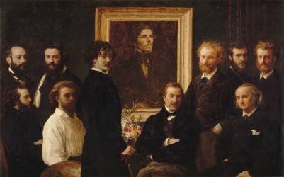 Hommage à Delacroix (Henri Fantin-Latour) - Muzeo.com