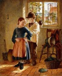 Accrocher ma robe (William James Webb) - Muzeo.com