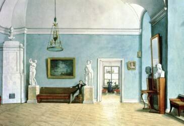 Intérieur néo-classique (Fedor Petrovich Tolstoy) - Muzeo.com