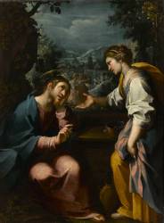 Jésus et la Samaritaine (Rutilio di Lorenzo Manetti) - Muzeo.com