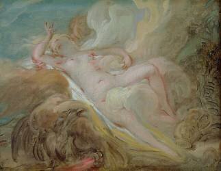 Jupiter and Io (Jean-Honoré Fragonard) - Muzeo.com