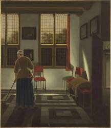 La balayeuse (Elinga Pieter Janssens) - Muzeo.com