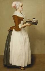 La belle chocolatière (Jean-Etienne Liotard) - Muzeo.com