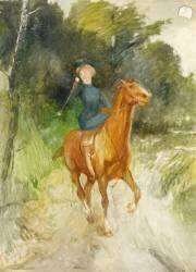 La Cavalière (Georges Récipon) - Muzeo.com