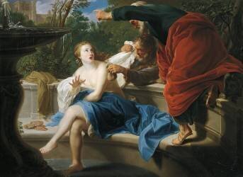 La chaste Susanne (Pompeo Batoni) - Muzeo.com