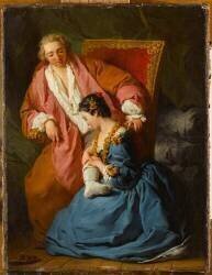La Courtisane amoureuse (Pierre Hubert Subleyras) - Muzeo.com