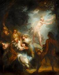 La forêt enchantée (Boccace, Decameron) (Henry Singleton) - Muzeo.com