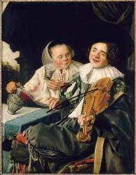 La Joyeuse compagnie (Judith Leyster) - Muzeo.com