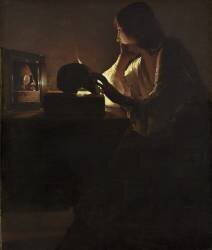 La Madeleine repentie (Georges de La Tour) - Muzeo.com