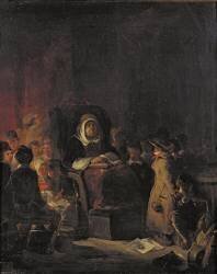 La maîtresse d'école (Nicolas-Toussaint Charlet) - Muzeo.com