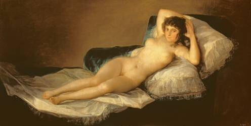 La Maja nue (Francisco de Goya) - Muzeo.com