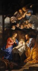 La Nativité (Philippe de Champaigne) - Muzeo.com