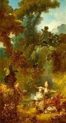 La Poursuite (Jean-Honoré Fragonard) - Muzeo.com