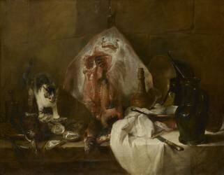 La Raie (Jean Siméon Chardin) - Muzeo.com