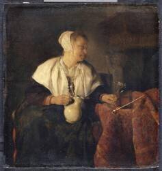 La Riboteuse (Gabriel Metsu) - Muzeo.com