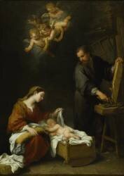 La Sainte Famille (Bartolomé Esteban Murillo) - Muzeo.com