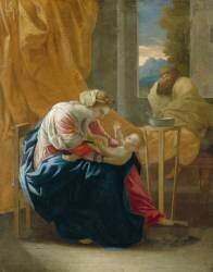 La Sainte Famille (Nicolas Poussin) - Muzeo.com