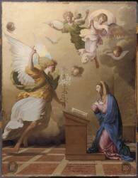 La Salutation Angélique (Eustache Le Sueur) - Muzeo.com