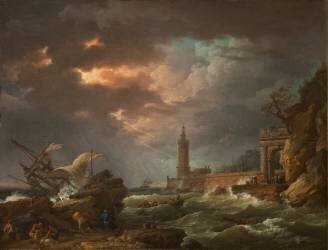 La Tempête (Joseph Vernet) - Muzeo.com