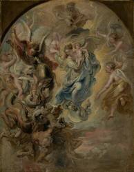 La Vierge comme femme de l'Apocalypse (Pierre Paul Rubens) - Muzeo.com