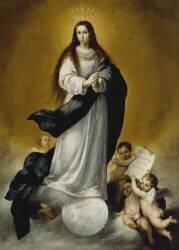 La Vierge de l'Immaculée Conception (Bartolomé Esteban Murillo) - Muzeo.com