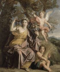L'Abondance (Noël-Nicolas Coypel) - Muzeo.com